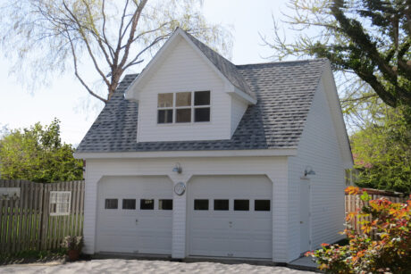 legacy two story garage with man cave