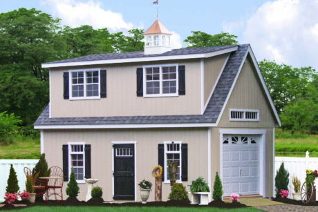 2 Story Workshop Single Car Photo Gallery 19 12x24 two story amish garages