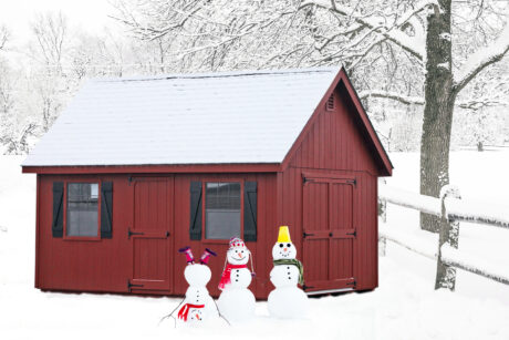 buy shed before winter