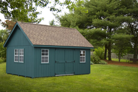 dark green garden storage shed for sale