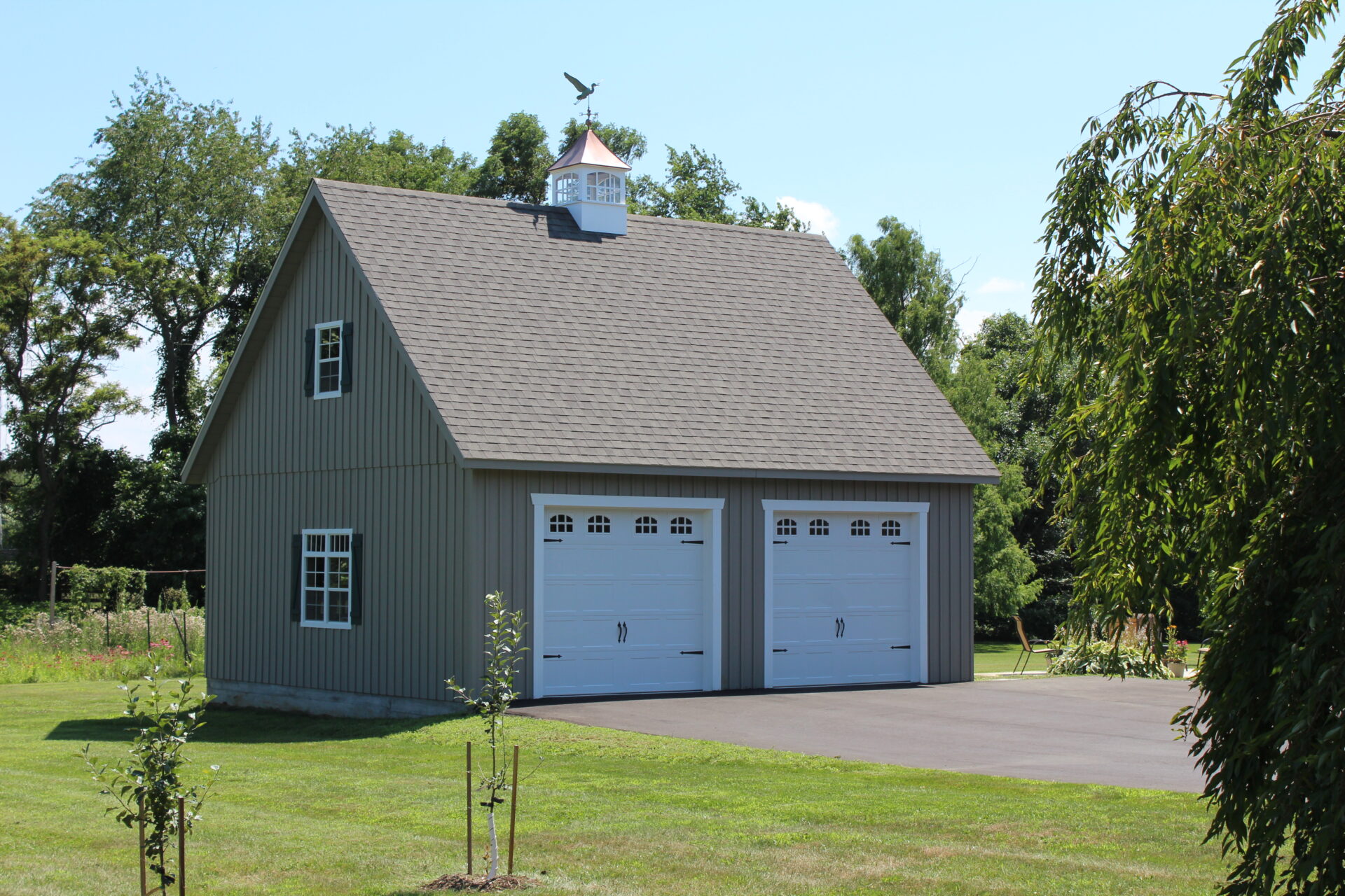 2-Car Garages with Attic | See Photos | Custom Garages