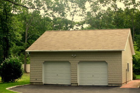 24x30 two car garage with attic space