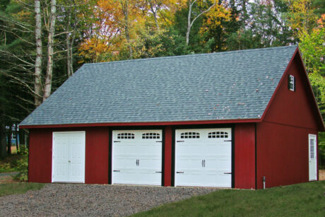 24x40 2 car garage with attic space