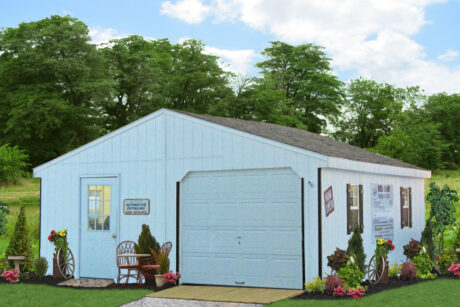 Standard Workshop Double Wide Photo Gallery 26 24x30 modular garage in elverson