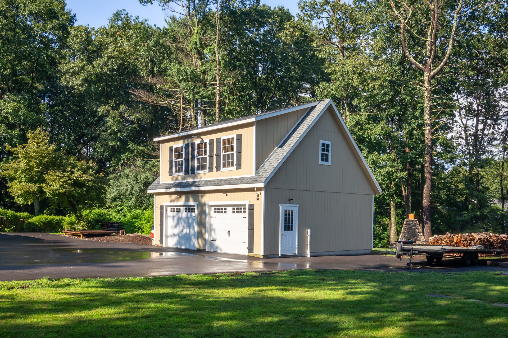 2-Story Workshop Garages | See Photos | Custom Built