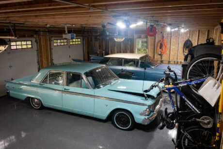 2 Story Workshop Three Car Photo Gallery 6 A 24x38 2-story 3-car garage storing classic cars in PA