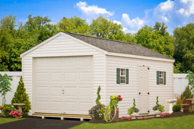 The Standard Workshop Single-Car Garage Kit | A Prefab Garage Kit