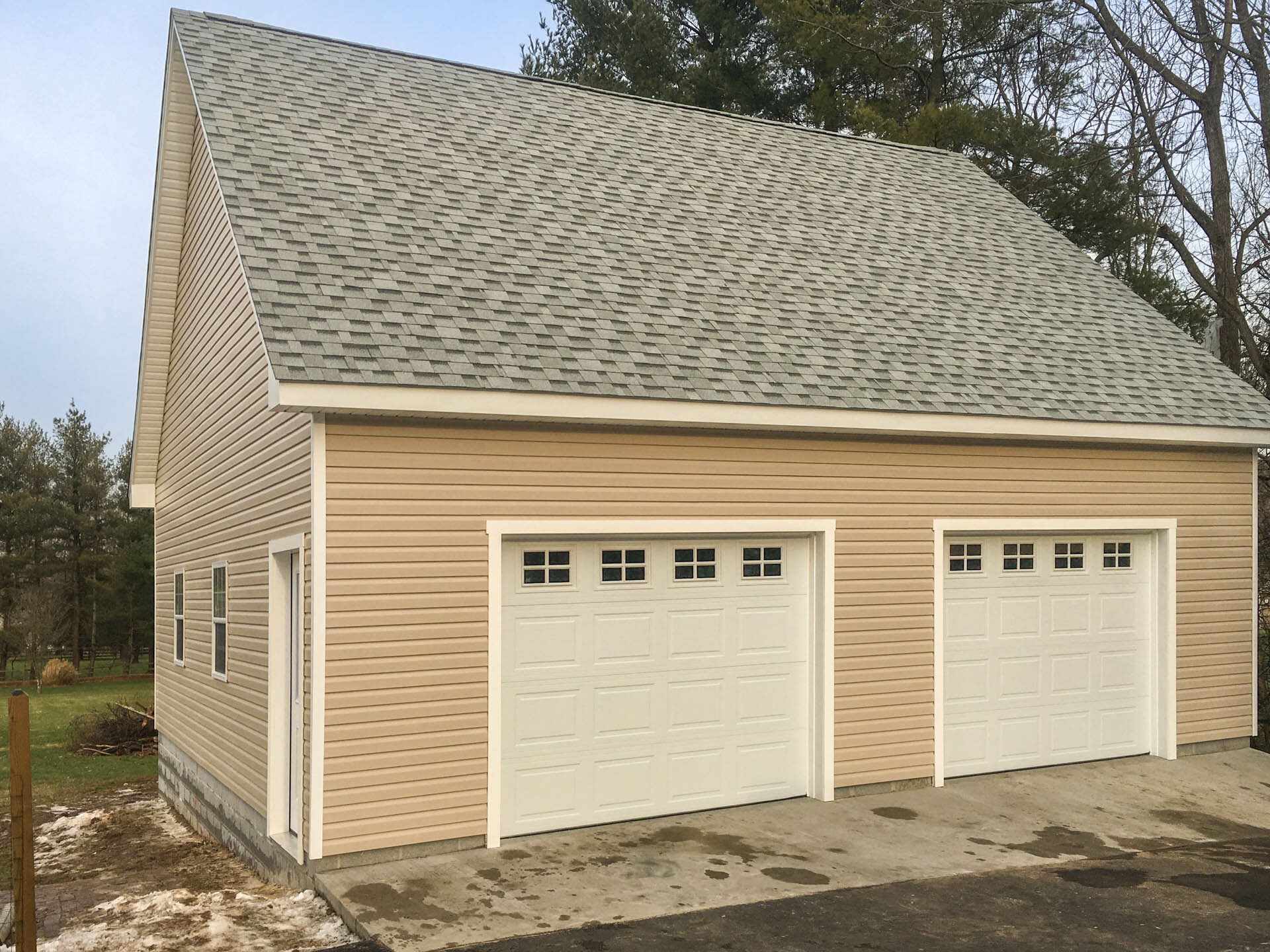 28x30 Legacy 2-Story Workshop 2-Car Garage in Doylestown, PA | Sheds ...