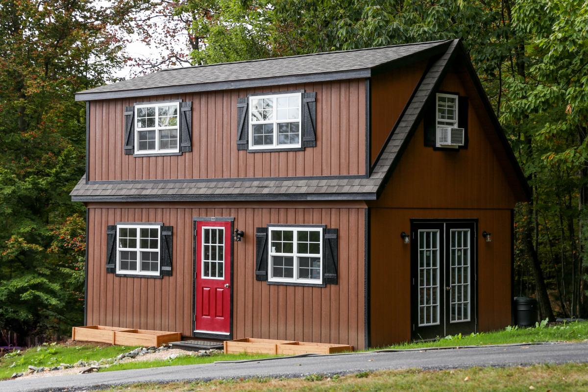 Amish Storage Shed Prices 5 14x24 two story shed