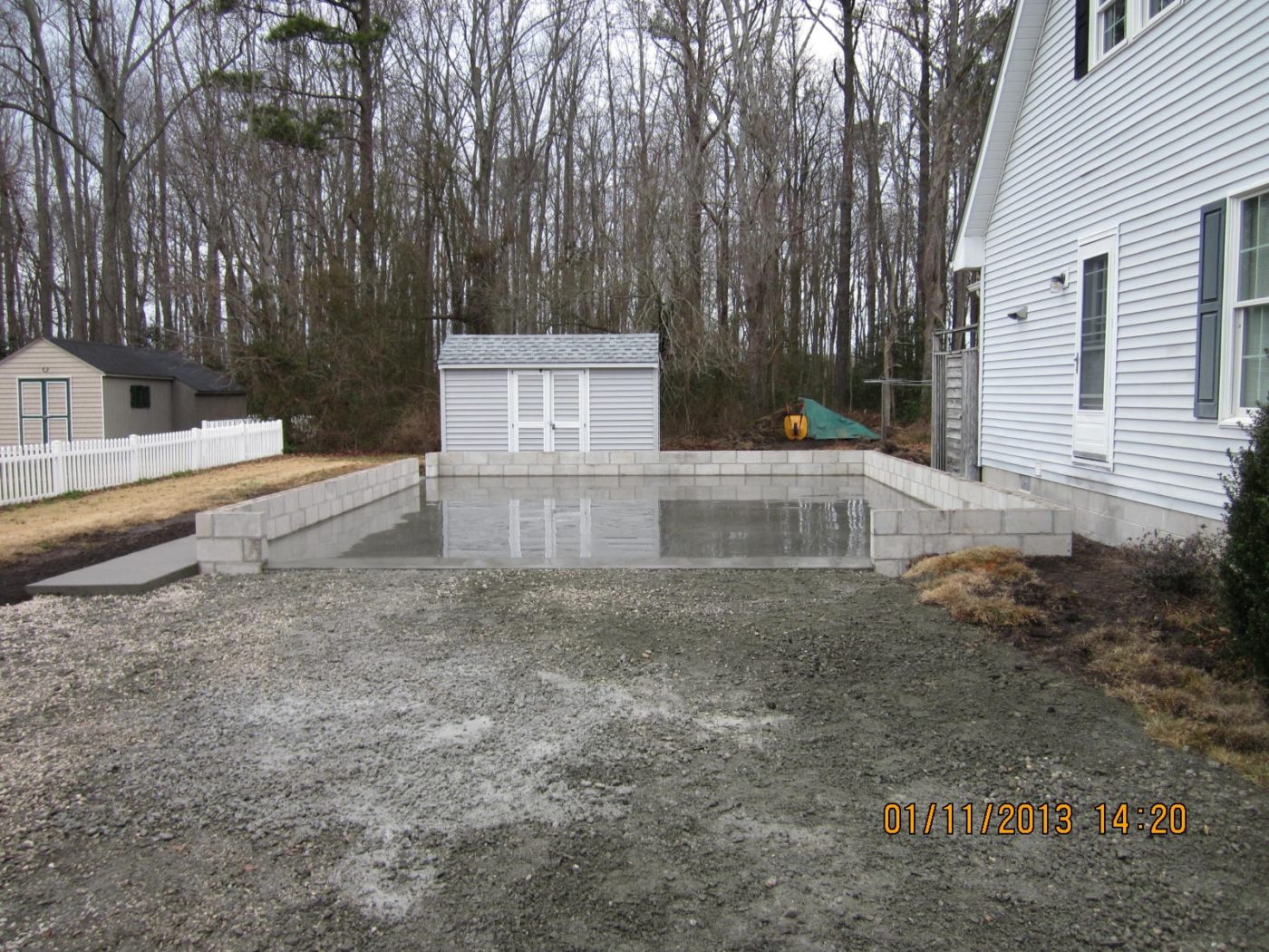 concrete pad preparation for deatched garages 11