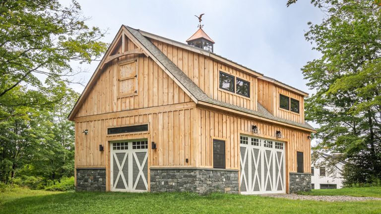 wooden legacy style garage