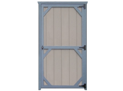 colonial 3 ft single door for sheds