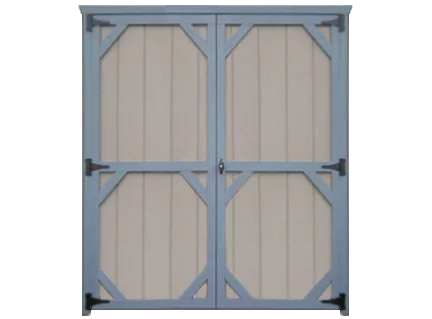 colonial 5 ft double door for sheds