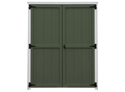 standard 5 foot double door for sheds garages