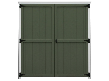 standard 6 foot double door for sheds garages