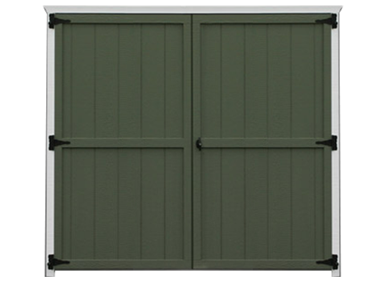 standard 7 foot double door for sheds garages