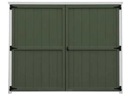 standard 8 foot double door for sheds garages