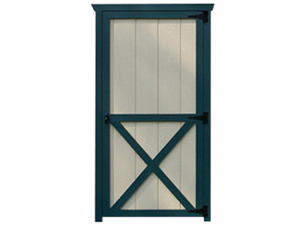 traditional 3 foot door for sheds garages