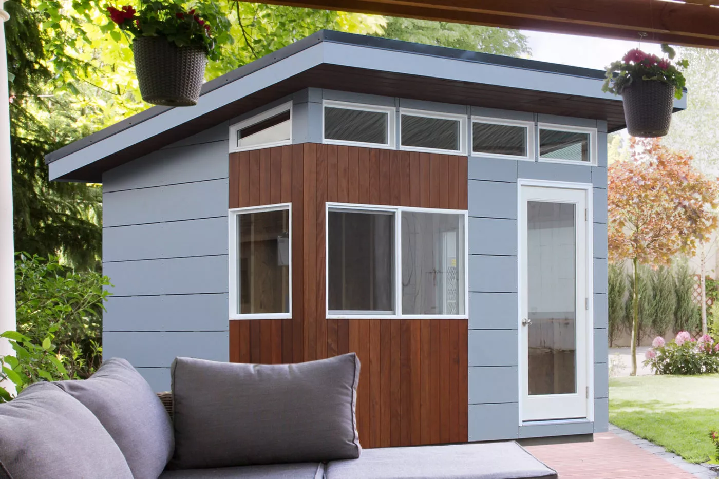 Siding Styles 6 rainscreen with wood shed and garage siding choice