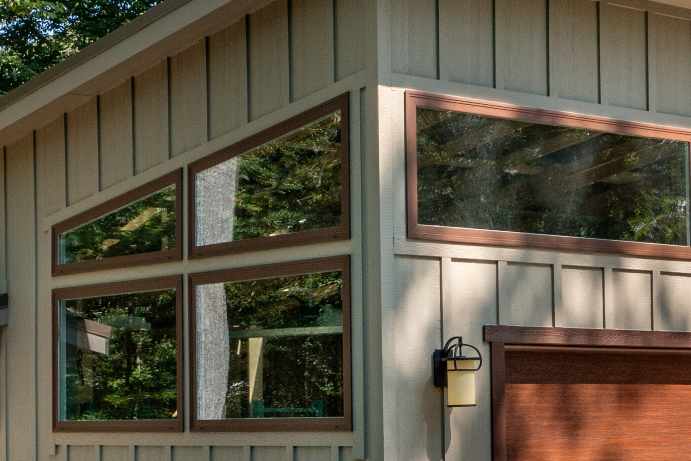 trapezoid windows